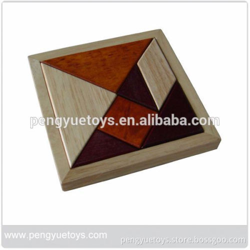 Beech Wood Tangram Toy , High Quality Tangram Puzzle , Tangram Game